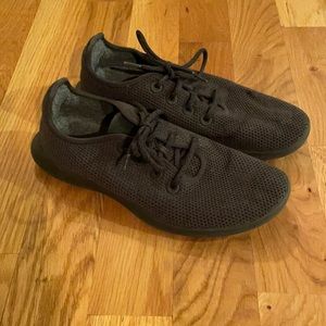Men’s Black allbirds Wool Runner Mizzles Size 11